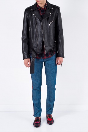 Fringed leather jacket, zdjęcie 2 Fringed leather jacket od Gucci